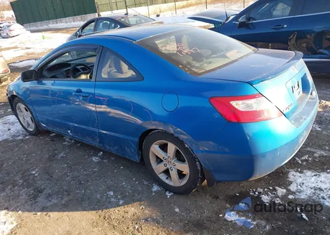 2006 Honda Civic Ex из США, поврежденный, VIN 2HGFG12806H541019